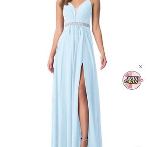 NWT Azazie SKy Blue Bridesmaid Dress